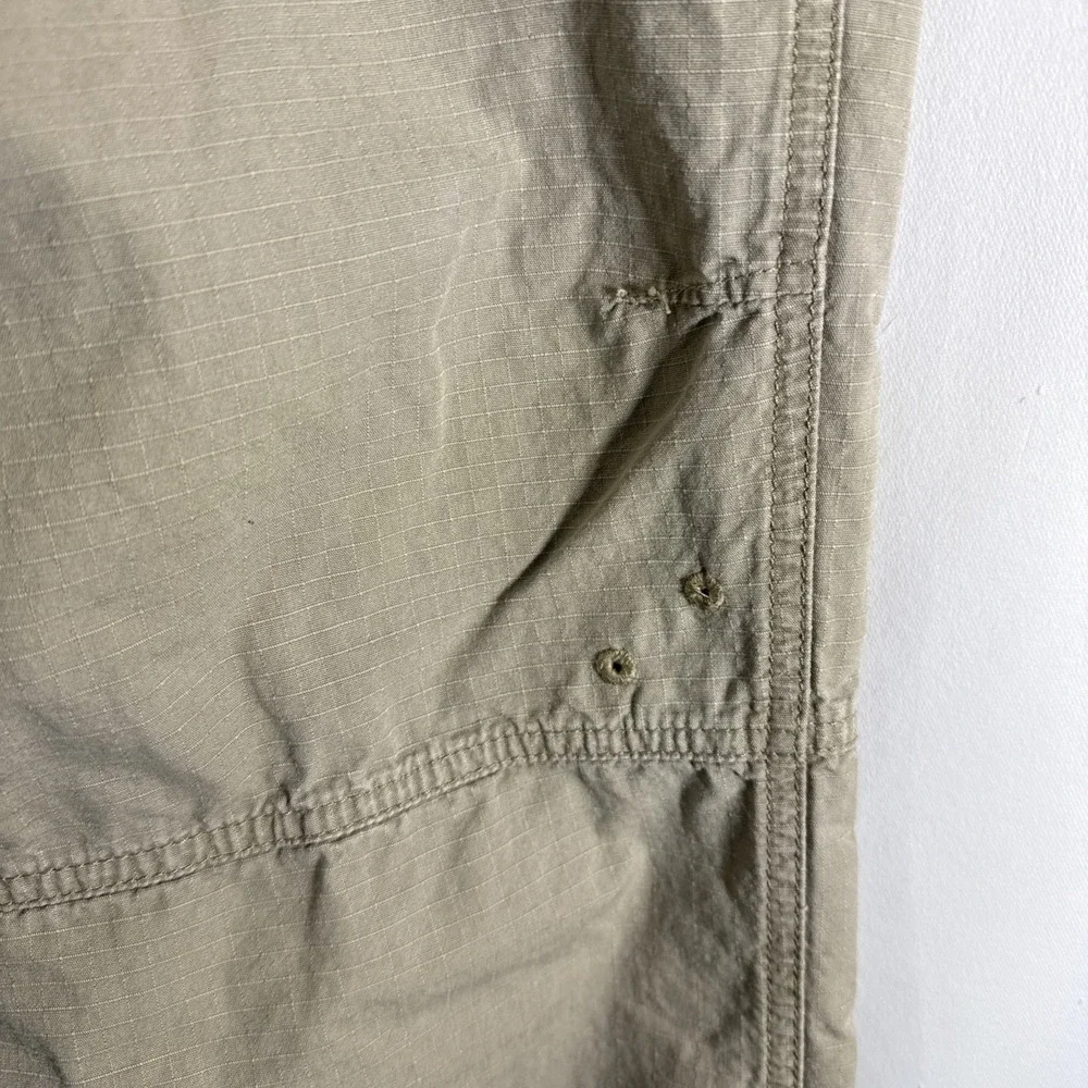 The North Face Paramont Peak Cargo Pants Cotton Hiking Outdoors Sz 40 X 31 Khaki
